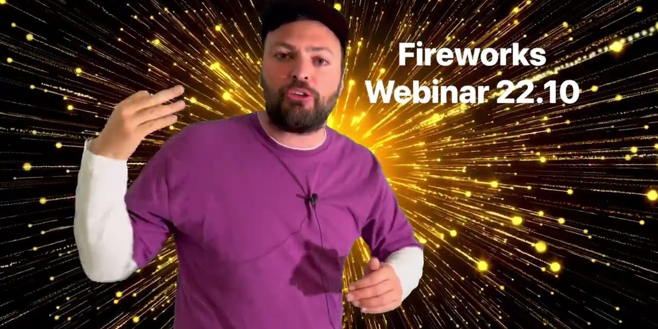 Bli med på Fireworks webinar 22.10