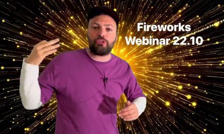 Bli med på Fireworks webinar 22.10