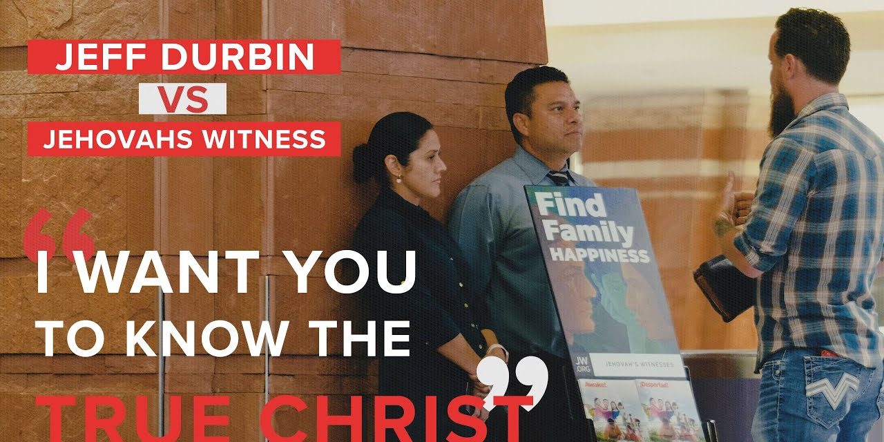 Pastor Confronts Jehovah’s Witnesses at Airport