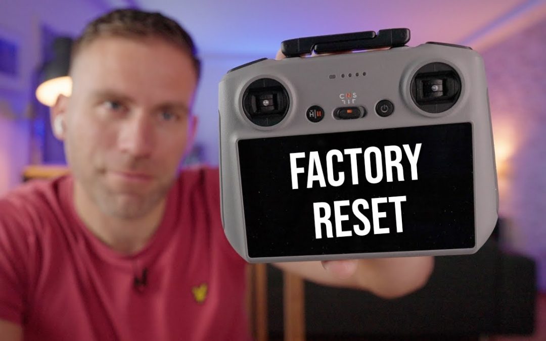 How to Factory Reset your DJI Remote
